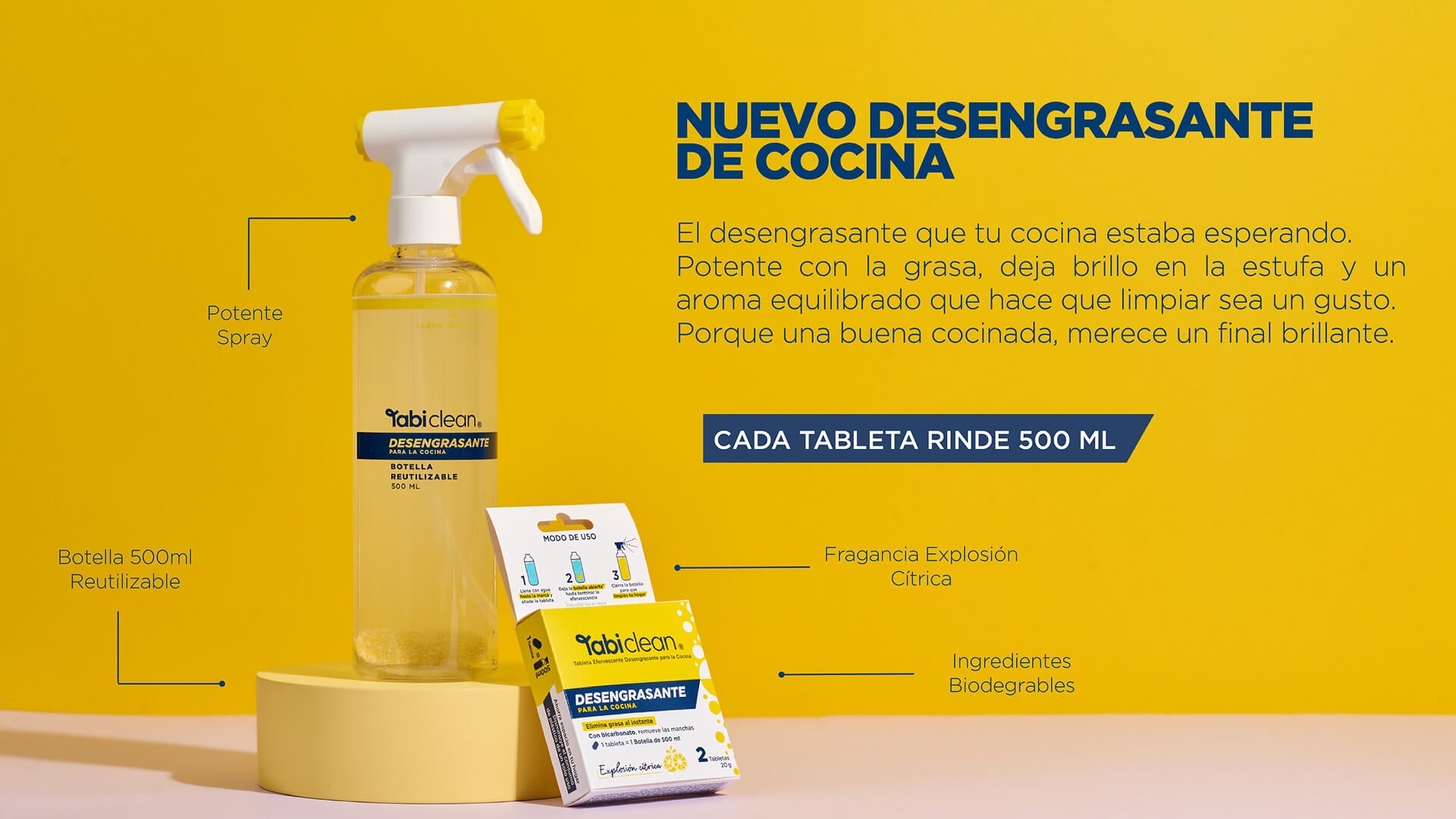 Nuevo desengrasante de cocina