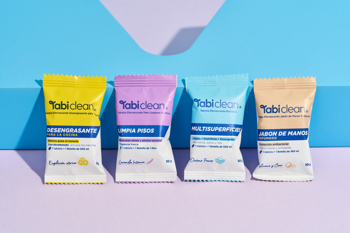 Sets de limpieza en pastillas: ahorro y practicidad en el hogar