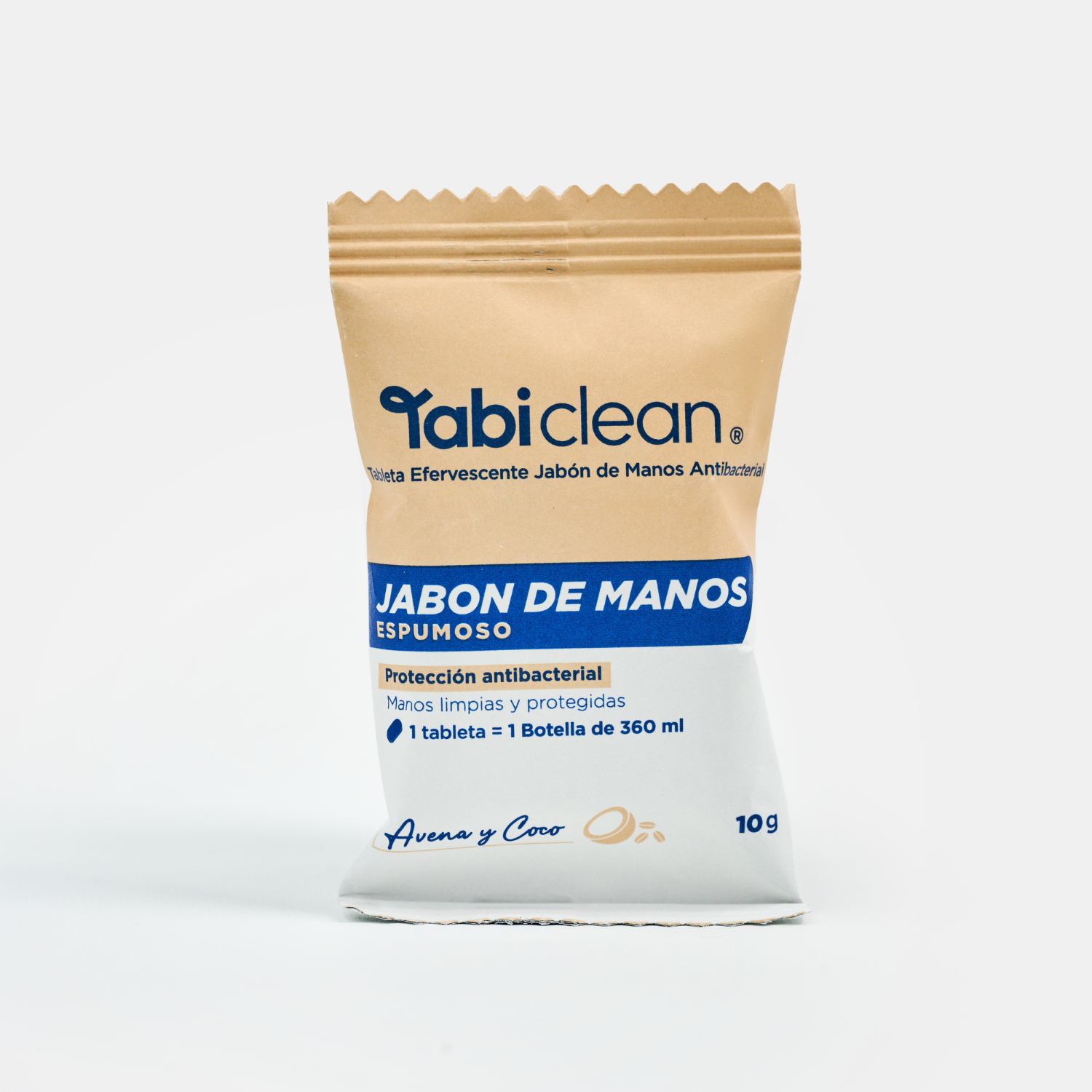 Repuesto Jabon de Manos TABI CLEAN 2 tabletas rinde 720ml