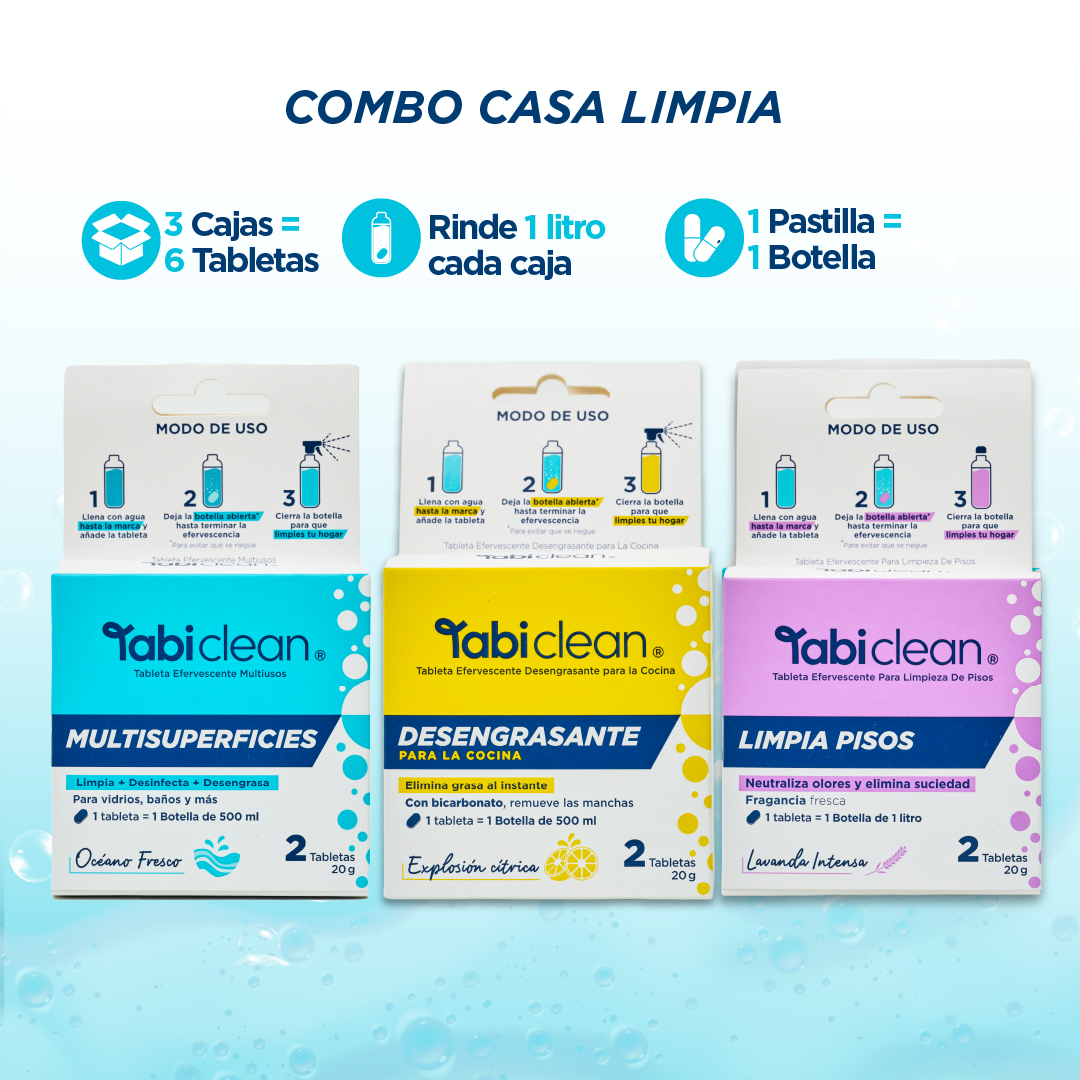Combo Repuestos 3 meses - Casa Limpia