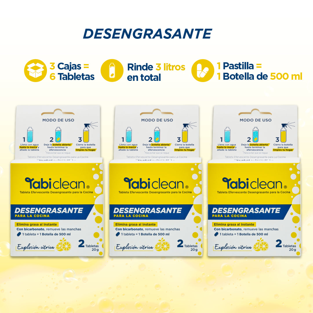 Combo Repuestos 6 meses - Desengrasante