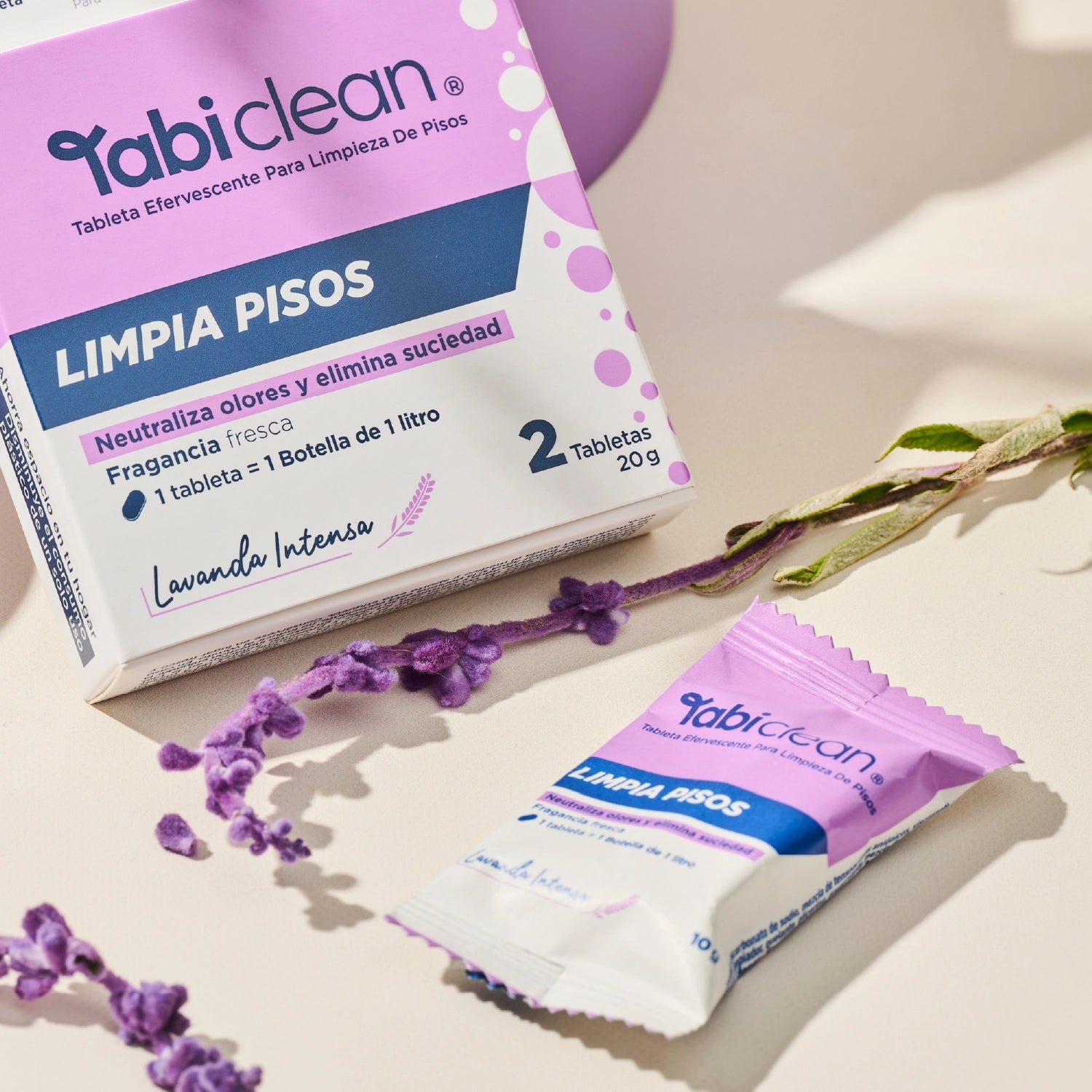 Caja repuestos Limpia Pisos - 2 tabletas rinden 2 litros