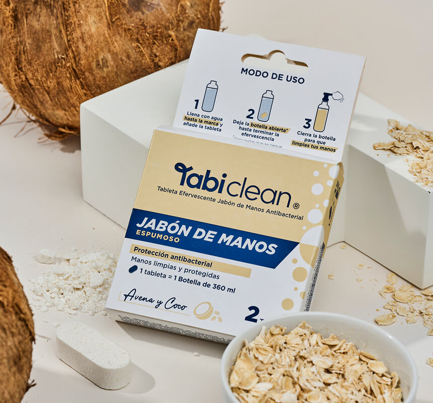 Jabón lavamanos que da espuma y es ecológico 