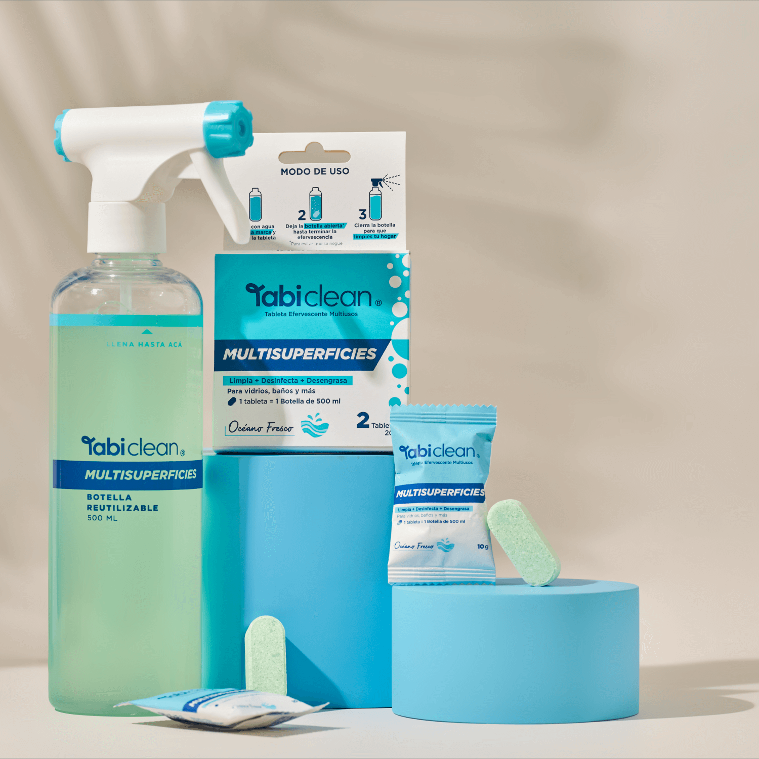 Combo multisuperficies con rendimiento total de hasta 1.5 litros