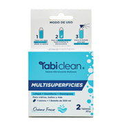 Repuestos de limpiador multisuperficies en tabletas con rendimiento de 1 litro